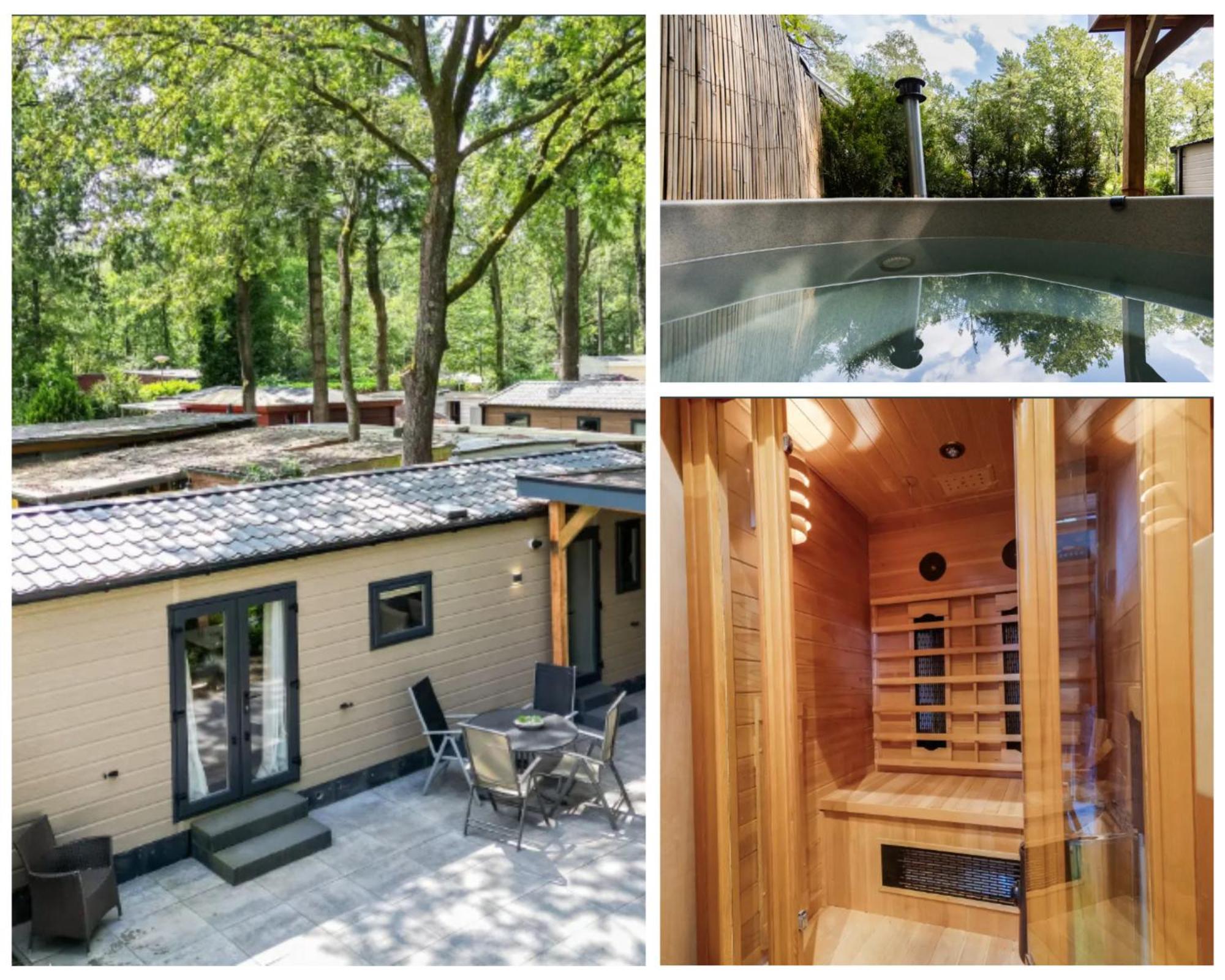 Veluwe Hoenderloo Luxury Chalet With Private Sauna And Hot Tub - Swimming Pool Tennis Court Supermarket Bowling Alley Theatre And Entertainment For Children מראה חיצוני תמונה